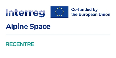 Logo Interreg-Projekt „Recentre“